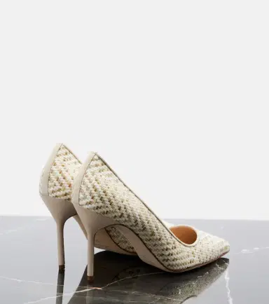 Manolo Blahnik BB woven pumps | Thumbnail 2