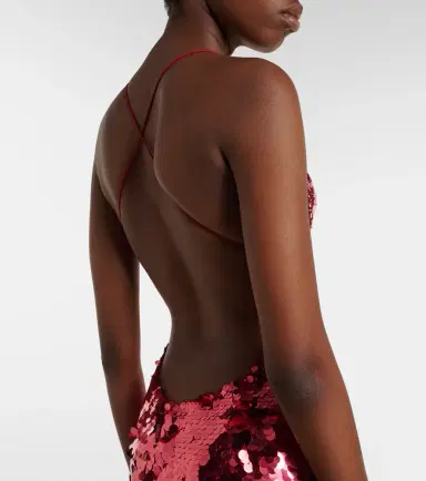 Alex Perry Sequined open-back minidress | Thumbnail 3