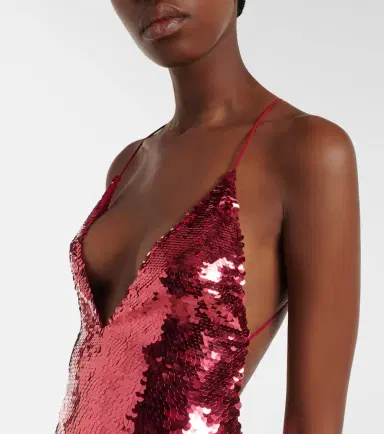 Alex Perry Sequined open-back minidress | Thumbnail 5
