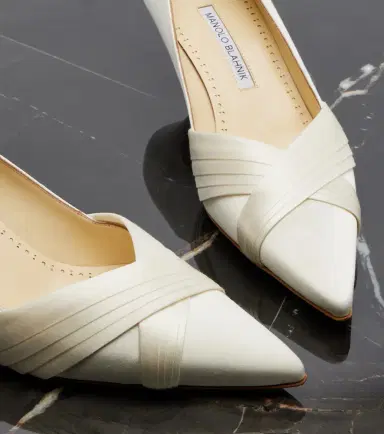Manolo Blahnik Vieralo satin pumps | Thumbnail 4