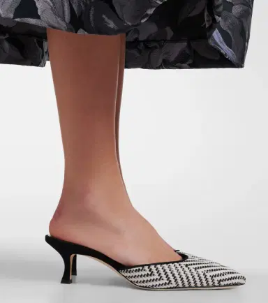 Manolo Blahnik BB woven pumps | Thumbnail 6 Manolo Blahnik BB woven pumps | Thumbnail 6