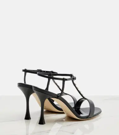 Manolo Blahnik Imbosan leather sandals | Thumbnail 4 Manolo Blahnik Imbosan leather sandals | Thumbnail 4
