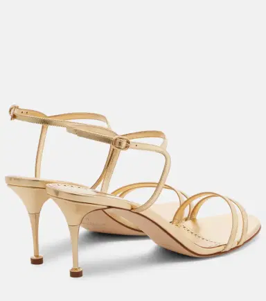 Manolo Blahnik Ciagalo metallic leather sandals | Thumbnail 2 Manolo Blahnik Ciagalo metallic leather sandals | Thumbnail 2
