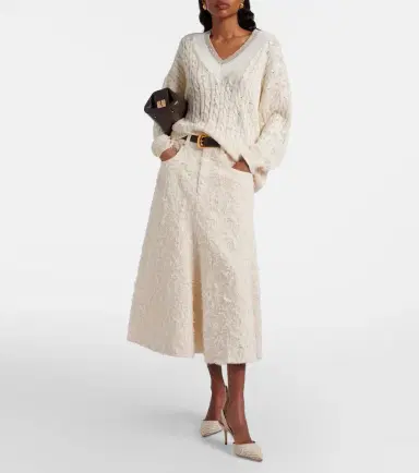 Manolo Blahnik Carolyne woven slingback pumps | Thumbnail 6