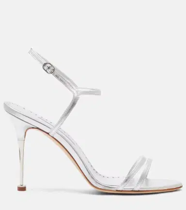 Manolo Blahnik Ciagapla 105 metallic leather sandals | Thumbnail 2 Manolo Blahnik Ciagapla 105 metallic leather sandals | Thumbnail 2