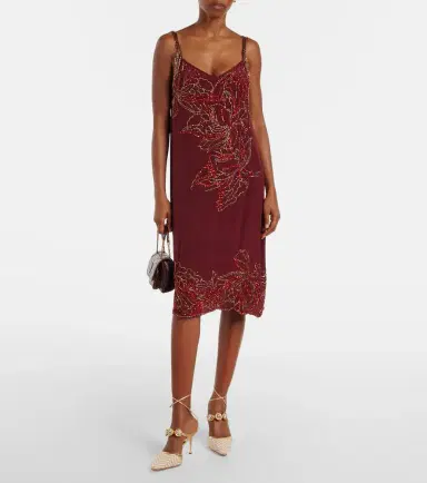 Manolo Blahnik Soria embellished leather-trimmed pumps | Thumbnail 5 Manolo Blahnik Soria embellished leather-trimmed pumps | Thumbnail 5