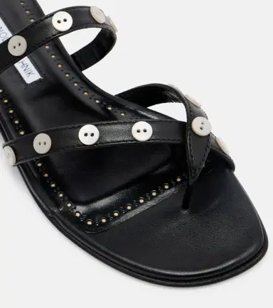 Manolo Blahnik Irafli embellished leather thong sandals | Thumbnail 4