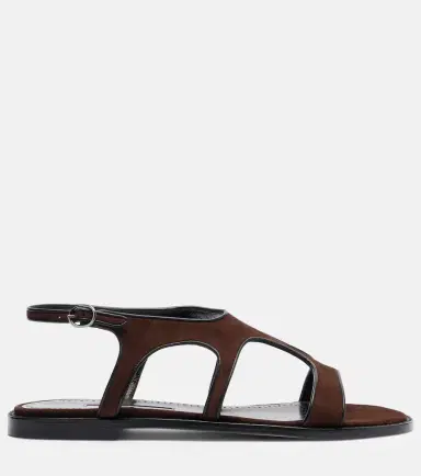 Manolo Blahnik Rufina suede sandals | Thumbnail 3 Manolo Blahnik Rufina suede sandals | Thumbnail 3