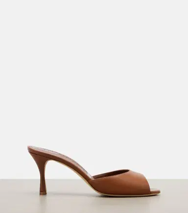Manolo Blahnik Jada leather mules | Thumbnail 3