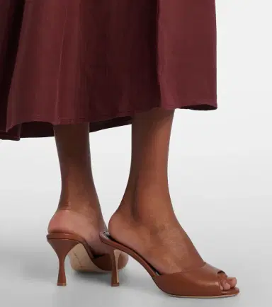Manolo Blahnik Jada leather mules | Thumbnail 5