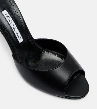 Manolo Blahnik Jada 70 leather mules | Thumbnail 4