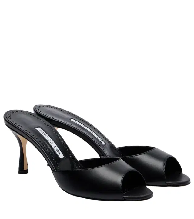 Manolo Blahnik Jada 70 leather mules