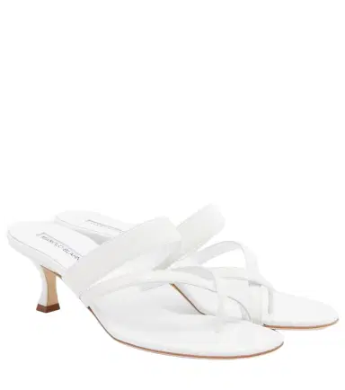 Manolo Blahnik Susa leather thong sandals | Thumbnail 1