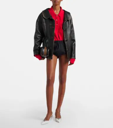 Prada Leather jacket | Thumbnail 4