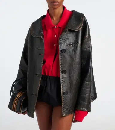 Prada Leather jacket | Thumbnail 6