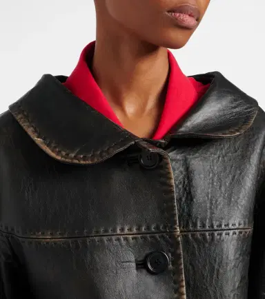 Prada Leather jacket | Thumbnail 7