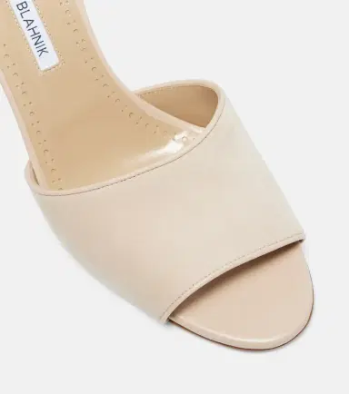 Manolo Blahnik Larache 90 suede mules | Thumbnail 4