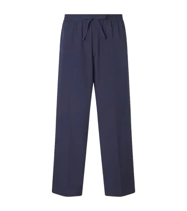 Julian cotton and silk straight pants