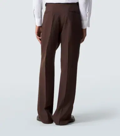 Umit Benan Johnny linen and wool suit pants | Thumbnail 4