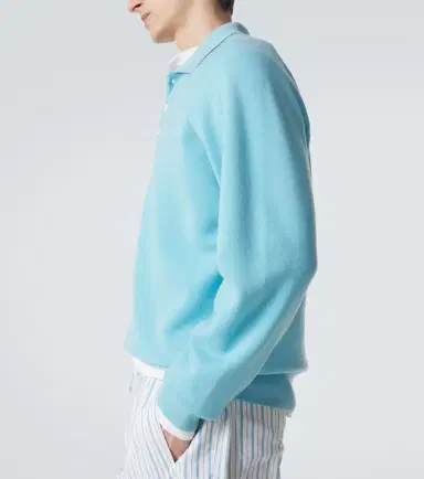 UMIT BENAN Diana cashmere polo sweater | Thumbnail 6