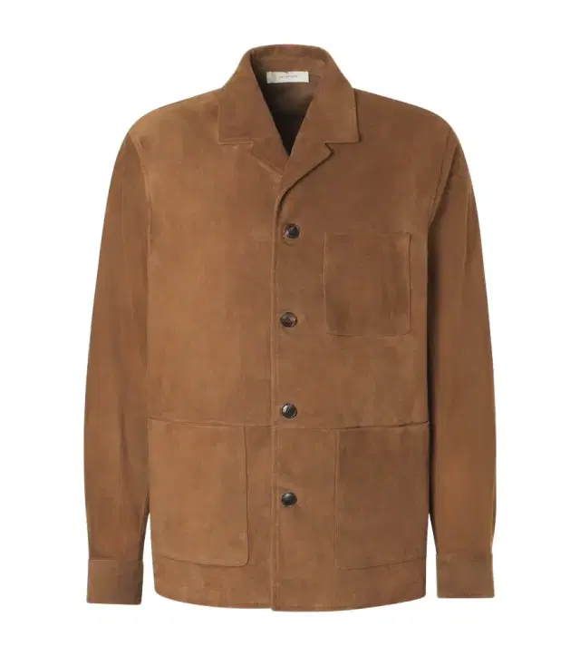 Santiago suede overshirt