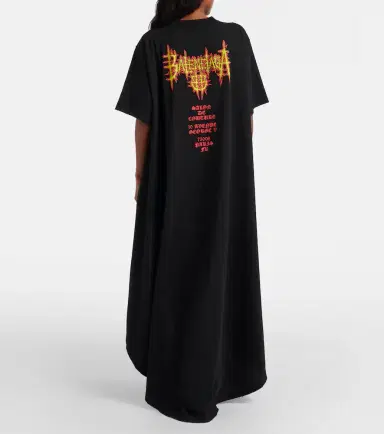 Balenciaga Printed cotton jersey T-shirt | Thumbnail 4