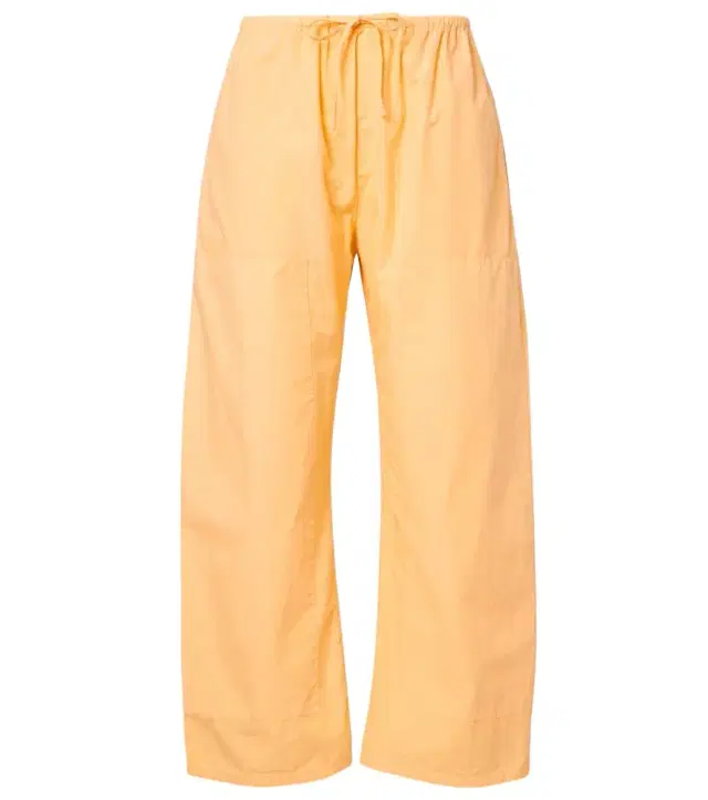 Kyoto cotton wide-leg pants