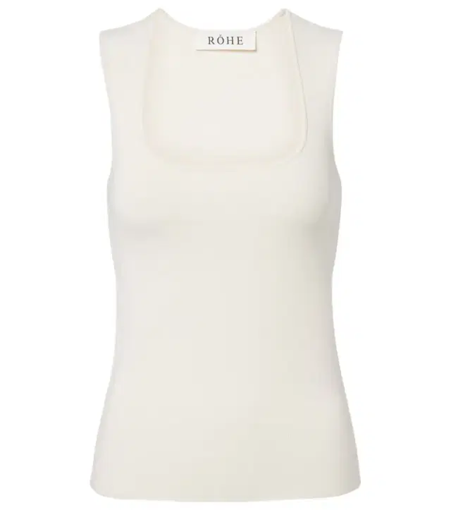Róhe Knitted tank top