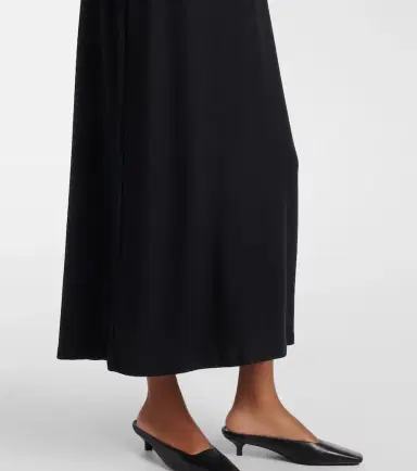 Leset Lauren halterneck jersey midi dress | Thumbnail 5