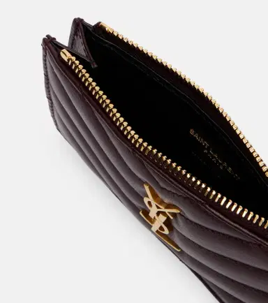 Saint Laurent Cassandre leather card holder | Thumbnail 2 Saint Laurent Cassandre leather card holder | Thumbnail 2