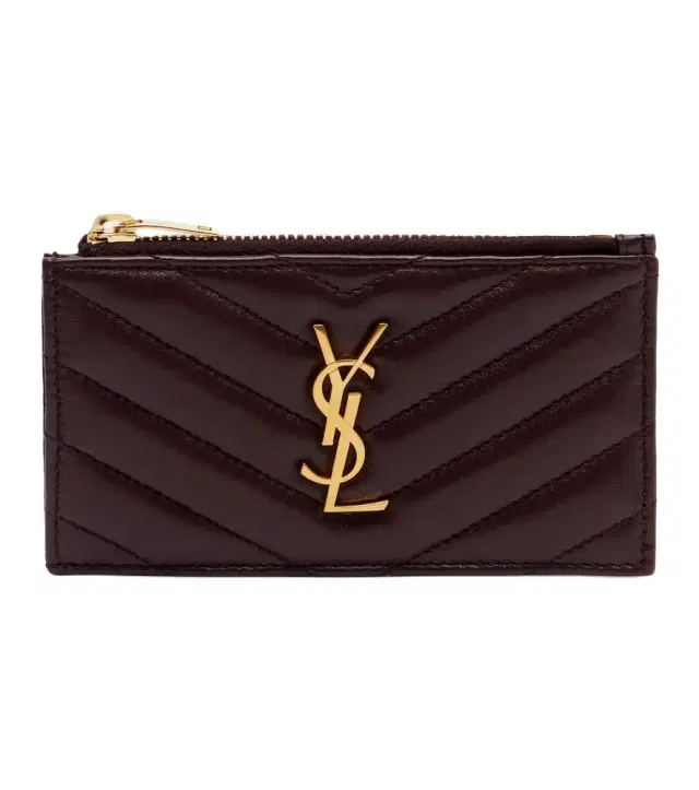 Saint Laurent Cassandre leather card holder