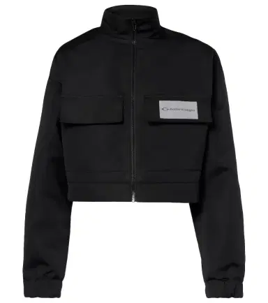 Balenciaga Cropped technical faille track jacket | Thumbnail 1 Balenciaga Cropped technical faille track jacket | Thumbnail 1