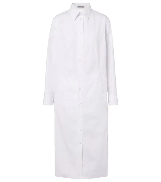 Balenciaga Cotton poplin shirt dress