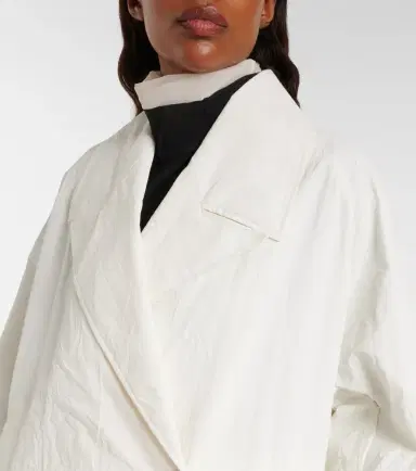 Rohe Róhe Oversized cotton and linen coat | Thumbnail 2