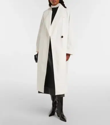Rohe Róhe Oversized cotton and linen coat | Thumbnail 3