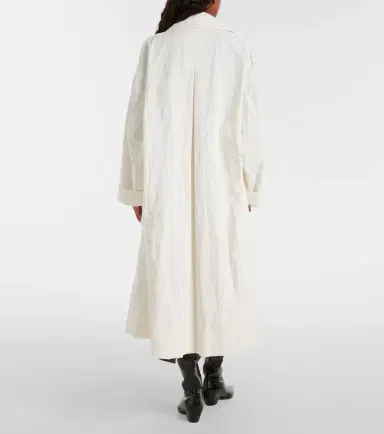 Rohe Róhe Oversized cotton and linen coat | Thumbnail 4