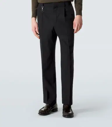 Prada Cotton straight pants | Thumbnail 4 Prada Cotton straight pants | Thumbnail 4