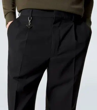 Prada Cotton straight pants | Thumbnail 5 Prada Cotton straight pants | Thumbnail 5