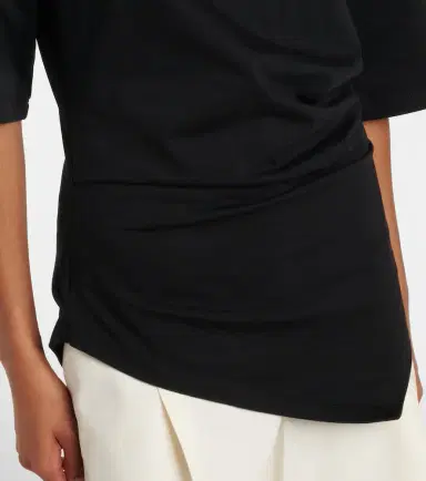 RÓHE Róhe Gathered cotton T-shirt | Thumbnail 3