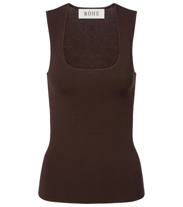 Róhe Knitted tank top