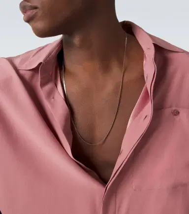 Saint Laurent Engraved necklace | Thumbnail 4 Saint Laurent Engraved necklace | Thumbnail 4