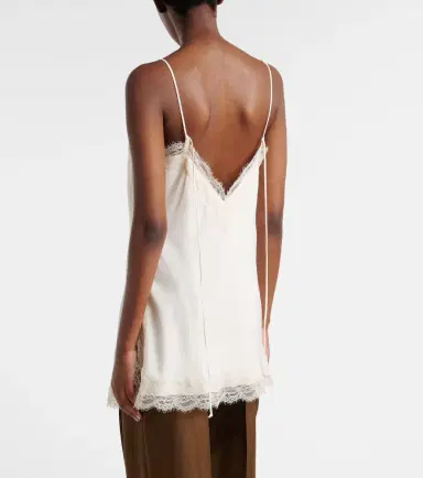 Rohe Róhe Lace-trimmed satin camisole | Thumbnail 2 Rohe Róhe Lace-trimmed satin camisole | Thumbnail 2