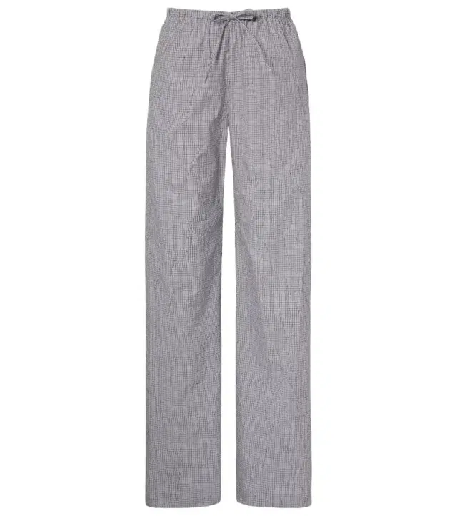 Rohe Róhe Checked cotton-blend pajama pants