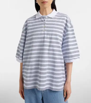 Rohe Róhe Striped oversized cotton polo shirt | Thumbnail 2 Rohe Róhe Striped oversized cotton polo shirt | Thumbnail 2