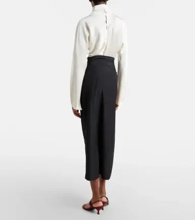 RÓHE Róhe Gathered midi skirt | Thumbnail 4 RÓHE Róhe Gathered midi skirt | Thumbnail 4