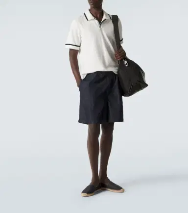 Orlebar Brown Ellery cotton terry polo shirt | Thumbnail 5