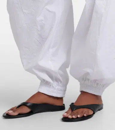 RÓHE Róhe Cotton-blend wide-leg pants | Thumbnail 3 RÓHE Róhe Cotton-blend wide-leg pants | Thumbnail 3