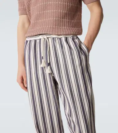 Orlebar Brown Sonoran striped cotton straight pants | Thumbnail 5