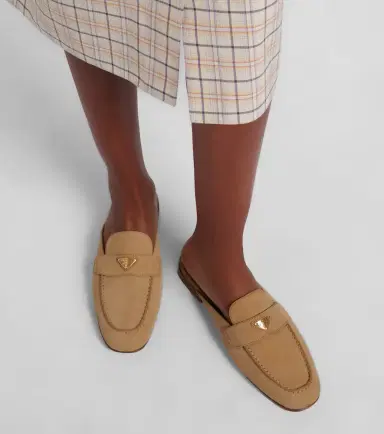 Prada Suede mules | Thumbnail 6