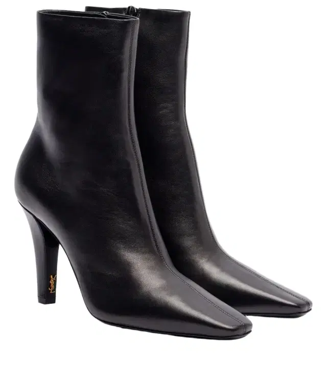 Saint Laurent Jill 95 leather ankle boots